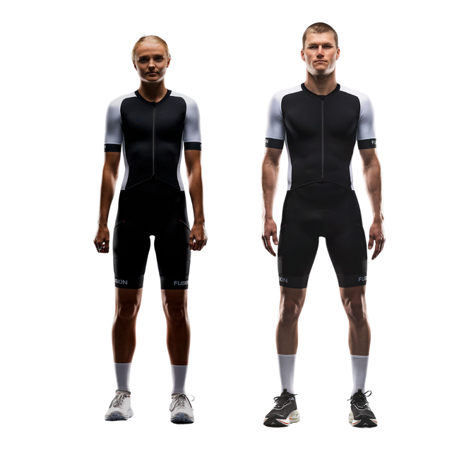 FUSION - Tempo! THREE Unisex Tri Suit - Black