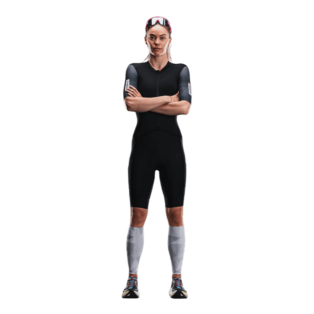 FUSION - Tempo! TWO Unisex Tri Suit - All Black - Aid Station