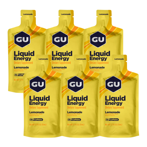 GU Energy - Liquid Energy Gel - Lemonade (Pack of 6)