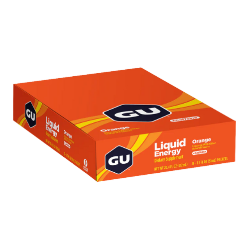 GU Energy - Liquid Energy Gel - Orange (with caffeine) (Box of 12)