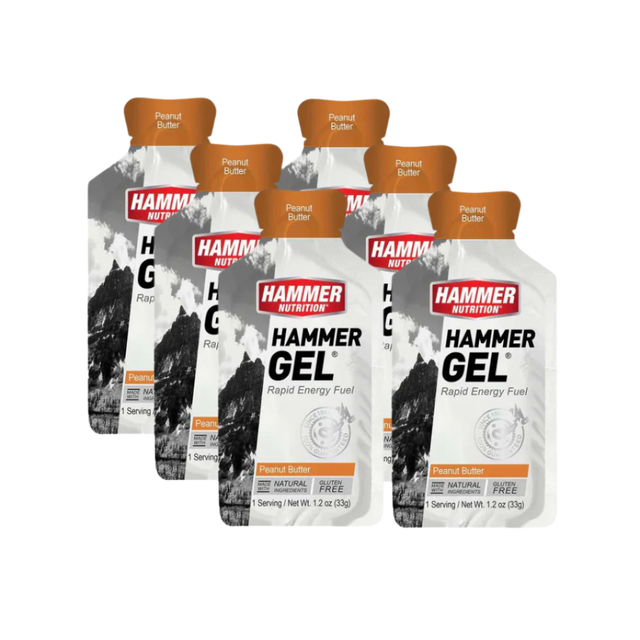 Hammer Nutrition - Energy Gels - Peanut Butter - Pack of 6