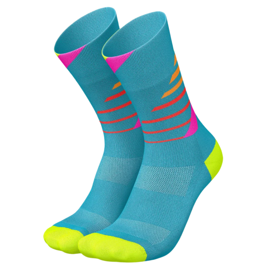 Incylence - Running Ladders Long Sock - Blue Pink