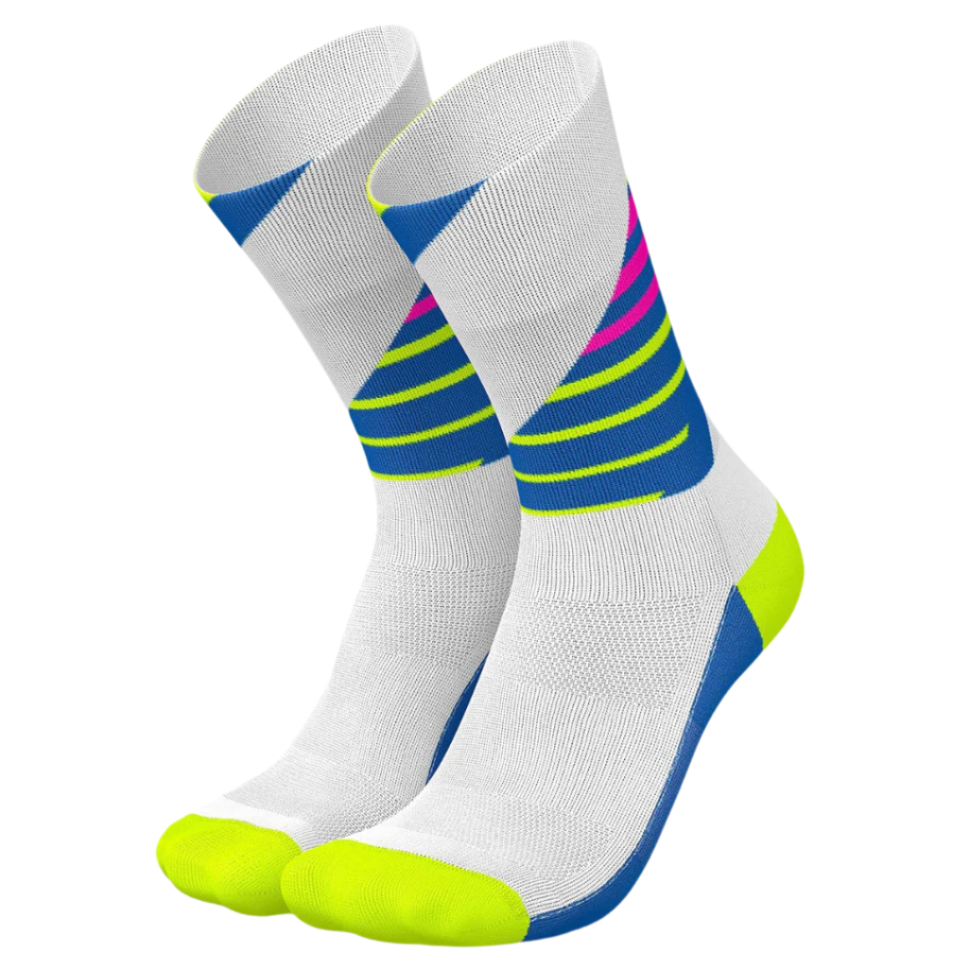 Incylence - Running Ladders Long Sock - White Canary