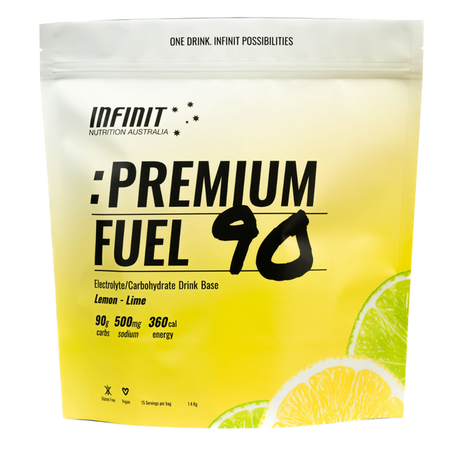 Infinit Nutrition - Premium Fuel 90 Bag - Lemon Lime (1.4kg) (Coming Soon)