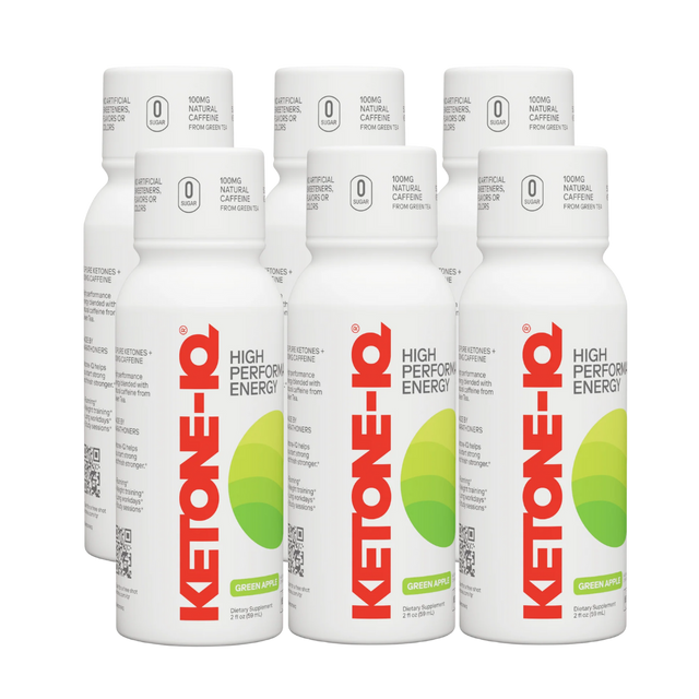 Ketone-IQ - Caffeine Shot - Green Apple (Coming Soon)