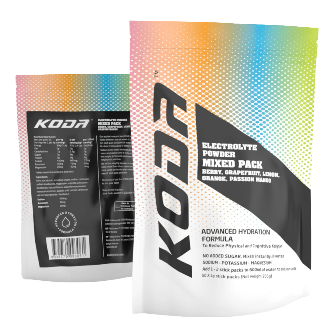 Koda Nutrition - Electrolyte Powder Mixed Pack - 50 Sticks