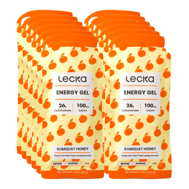 Lecka - Energy Gel - Kumquat Honey (Box of 12)