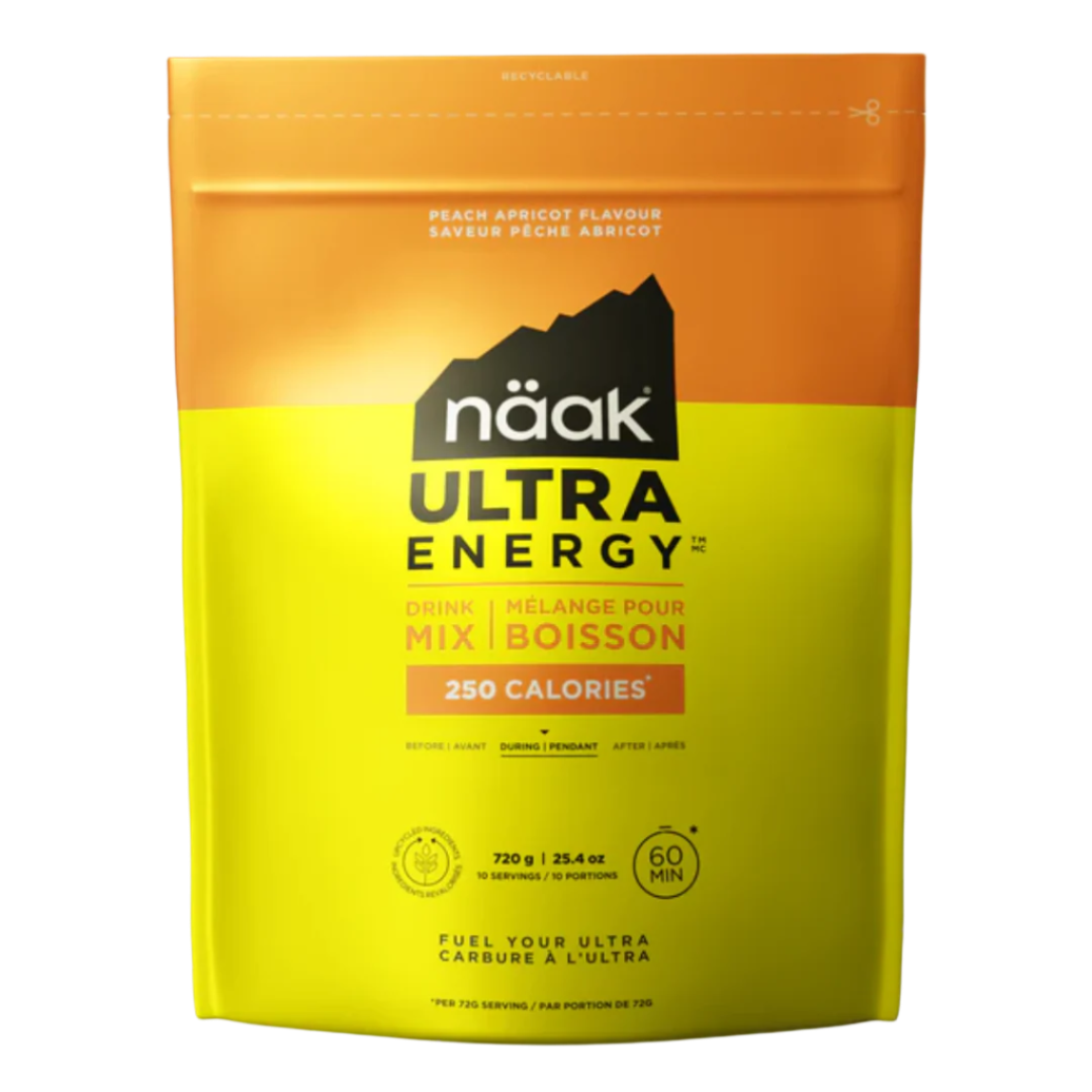 Näak - Ultra Energy Drink Mix Bag - Peach Apricot (720g)