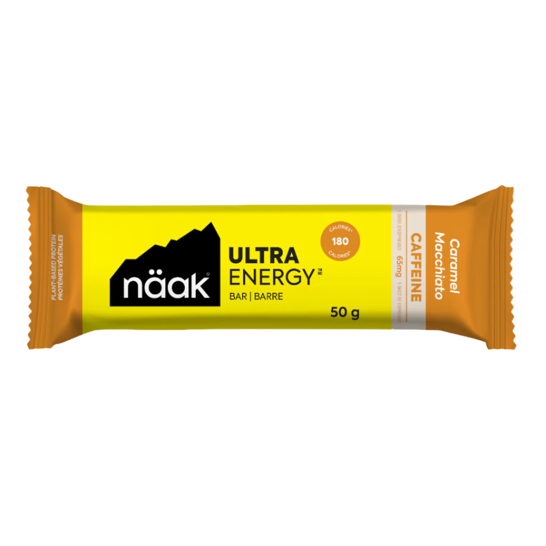 Naak - Ultra Energy Bar - Caramel Macchiato (with caffeine) (50g)