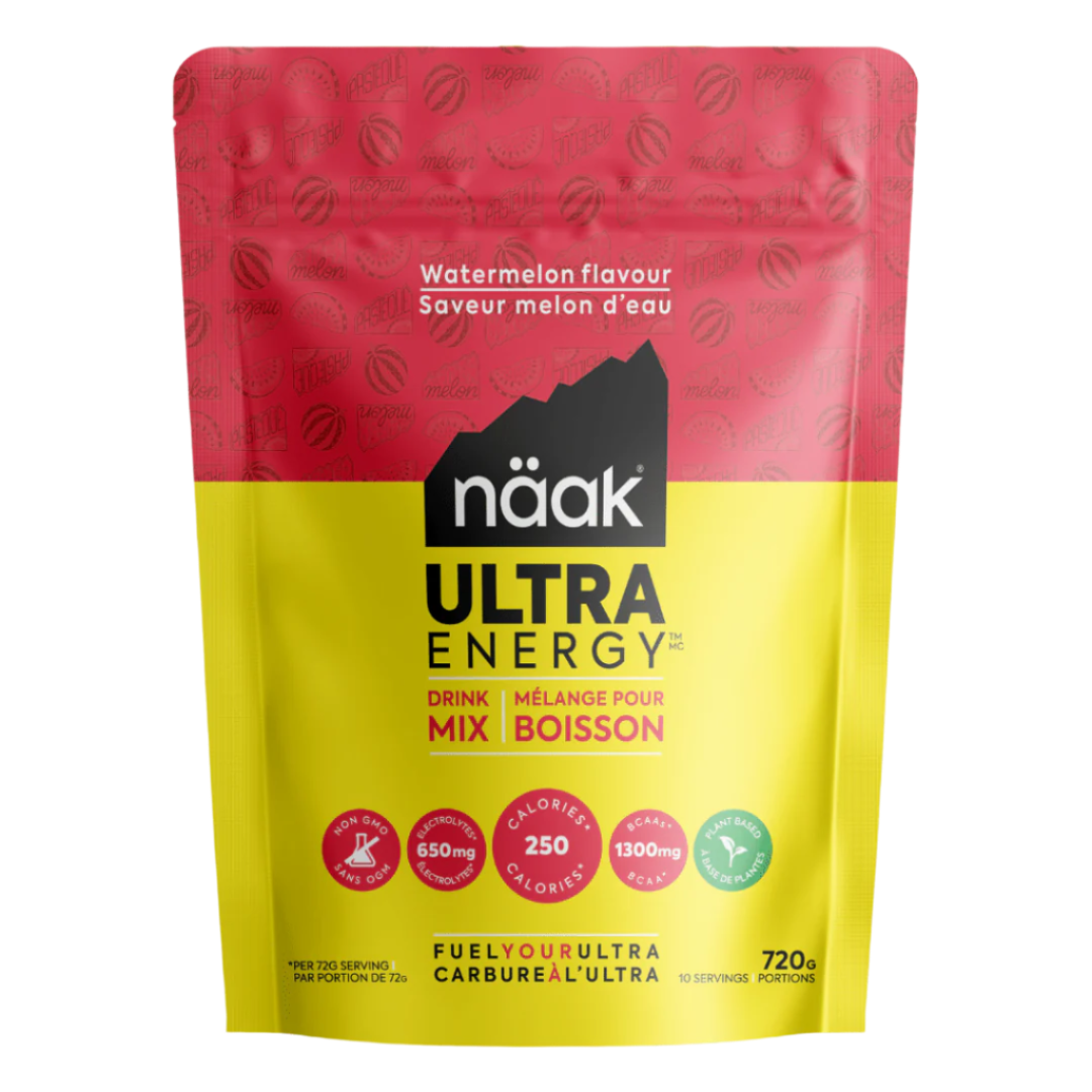 Naak - Ultra Energy Drink Mix Bag - Watermelon (720g)