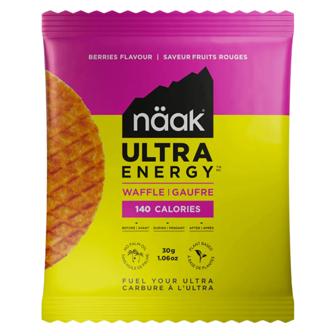 Näak - Ultra Energy Waffle - Berries 