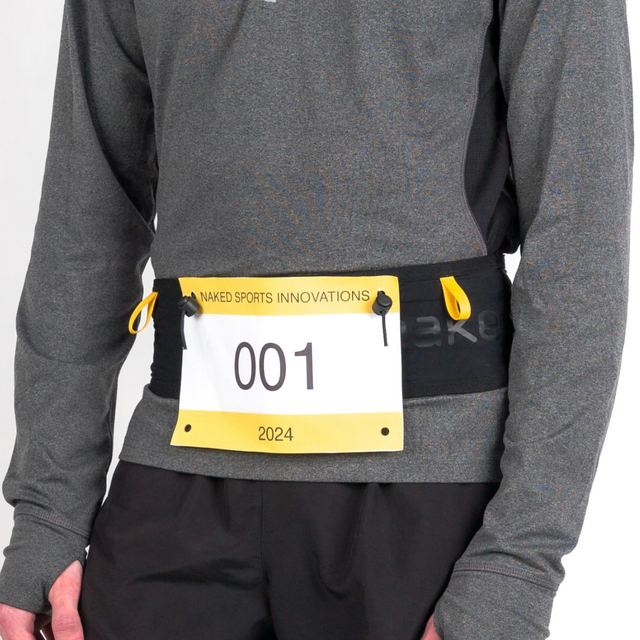 Naked - SL Running Band - Raven (Lifestyle Race Bib)