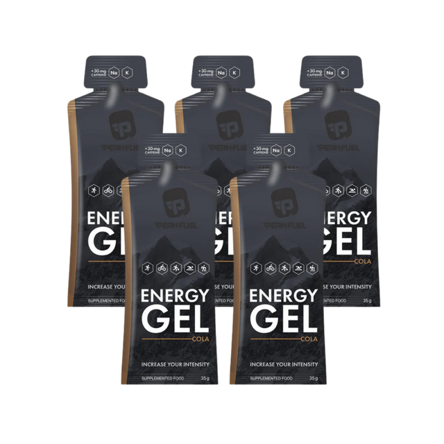 PeakFuel - Energy Gel - Cola (with caffeine) - 5 Pack