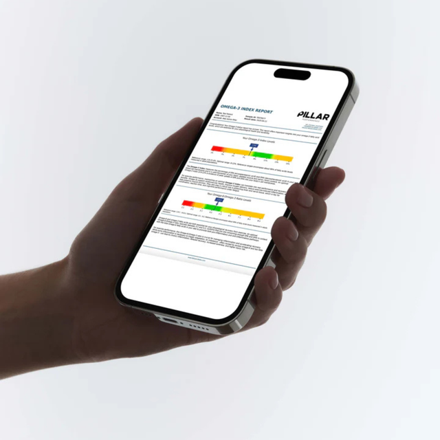 PILLAR Performance - Omega-3 Blood Test (Results)