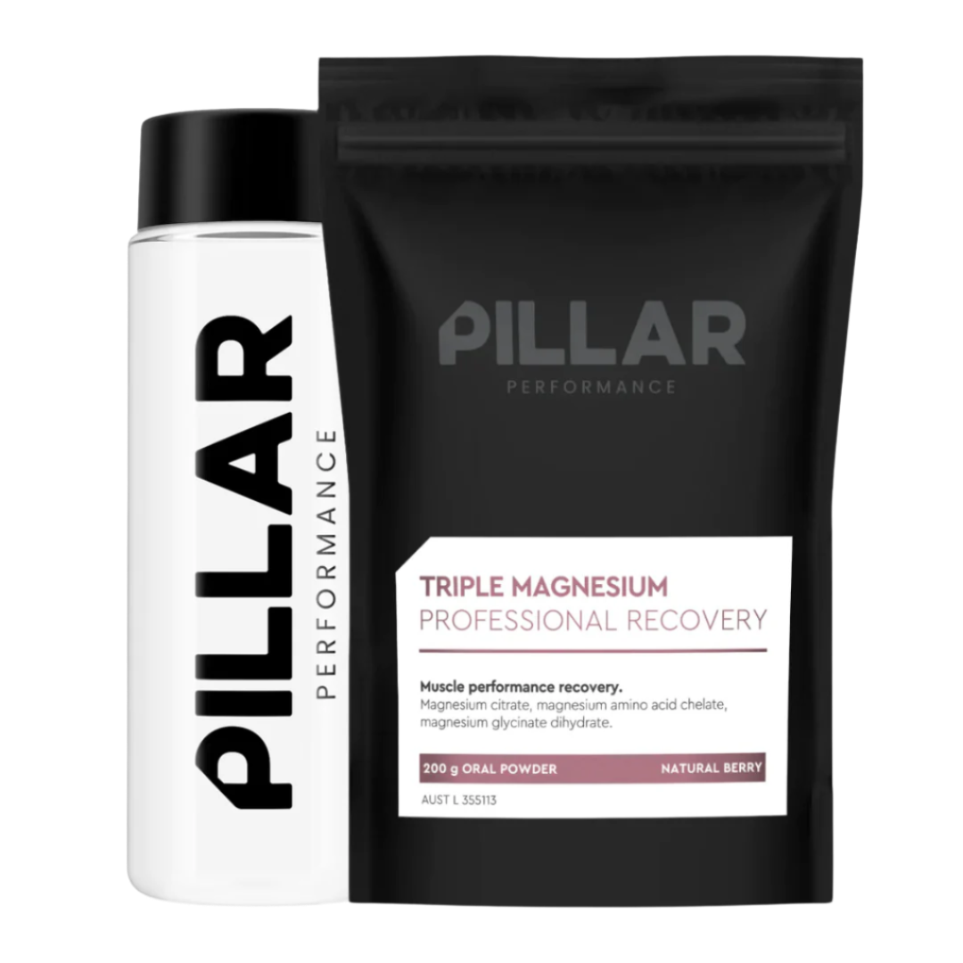 PILLAR Performance - Recovery Bundle Pouch - Natural Berry