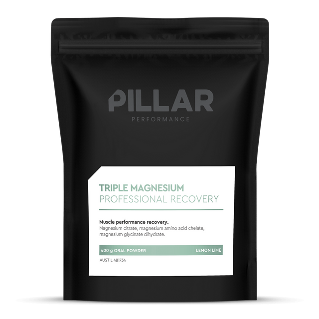 PILLAR Performance - Triple Magnesium Powder Bulk Bag - Lemon Lime