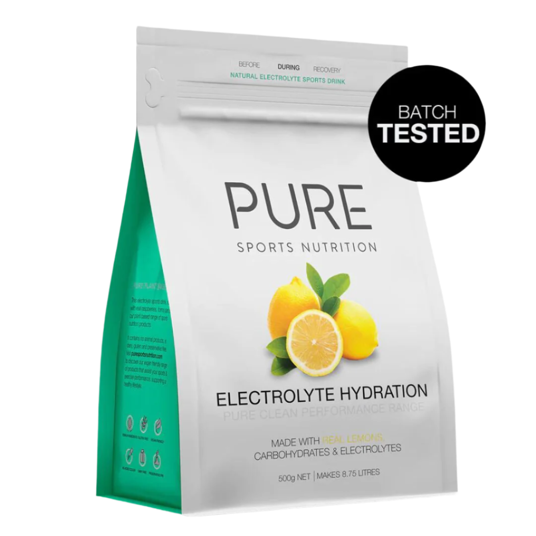 Pure Sports Nutrition - Electrolyte Hydration - Lemon (WADA batch tested)