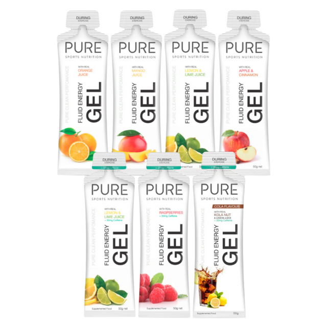 Pure Sports Nutrition - Fluid Energy Gel Variety Bundle