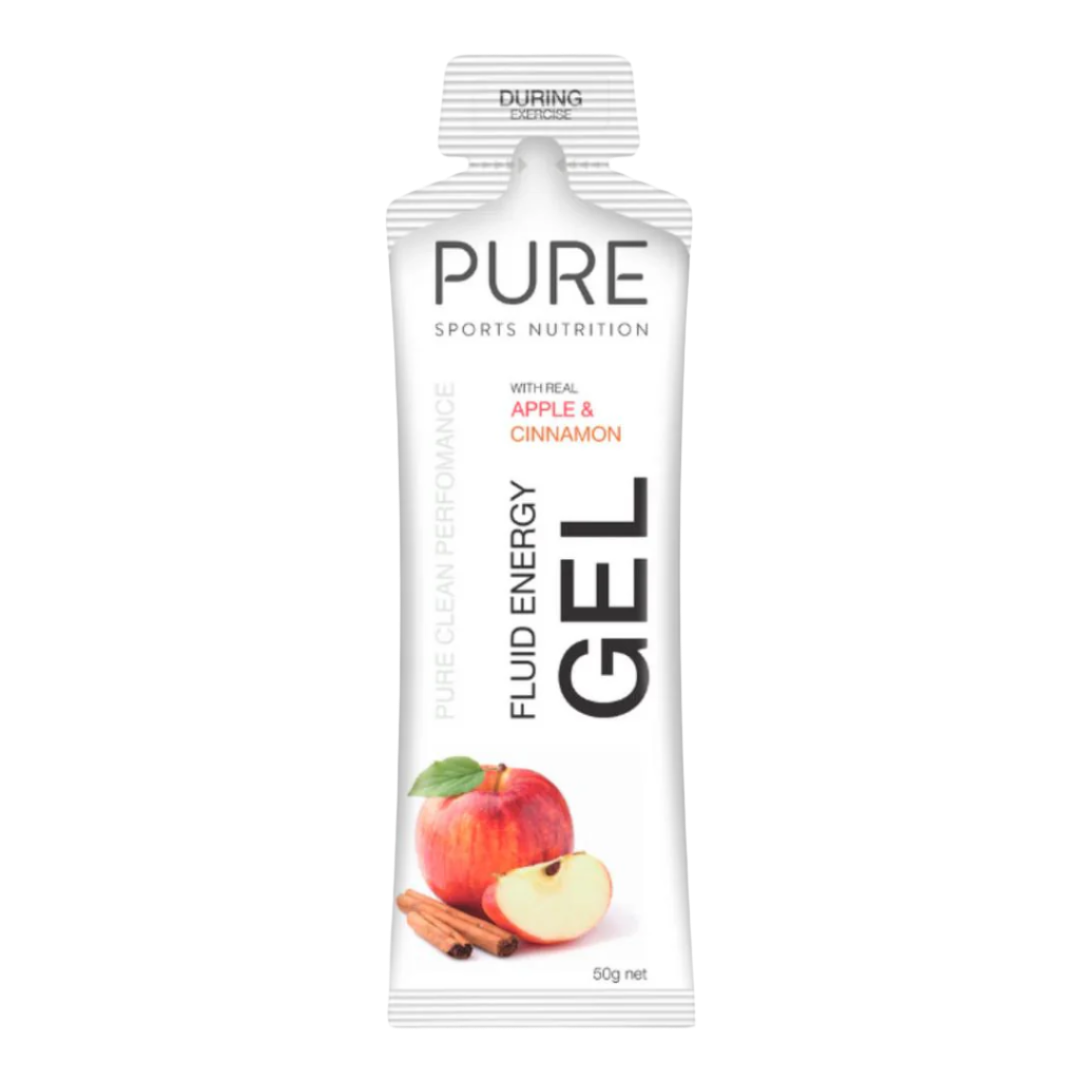 Pure Sports Nutrition - Fluid Energy Gels - Apple Cinnamon (50g)