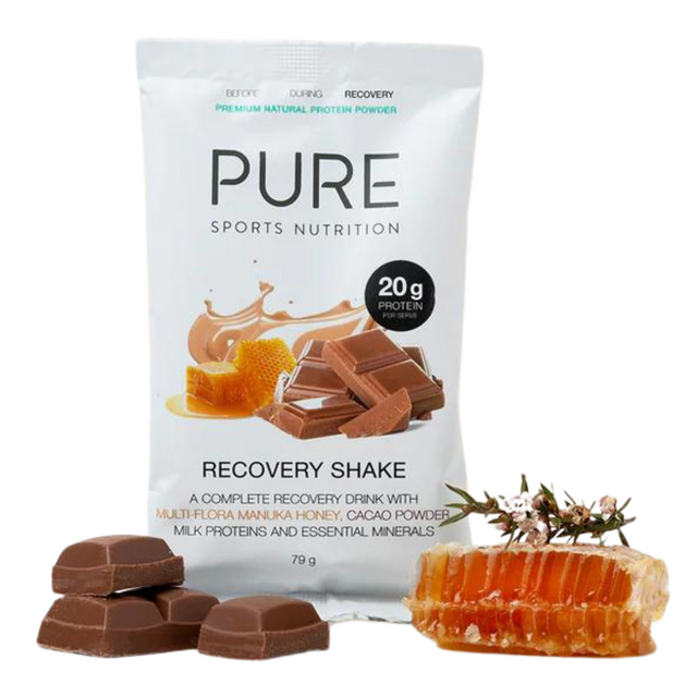 Pure Sports Nutrition - Recovery Shake Sachet - Cacao & Honey (79g) - Lifestyle