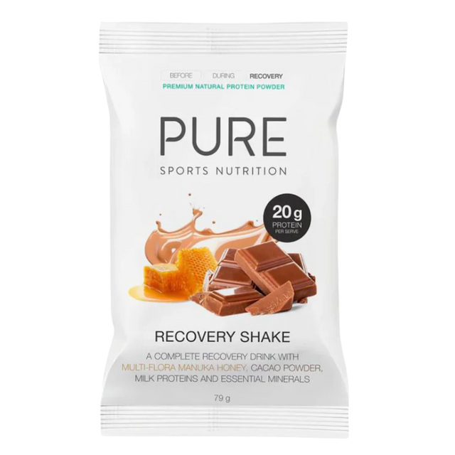 Pure Sports Nutrition - Recovery Shake Sachet - Cacao & Honey (79g)