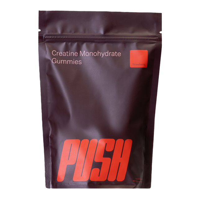 PUSH - Creatine Monohydrate Gummies - Strawberry