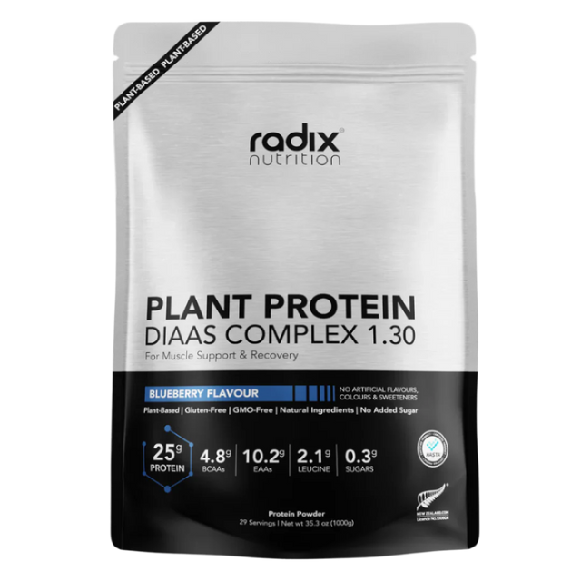 Radix Nutrition - Plant Protein DIAAS Complex™ 1.30 - Blueberry (1kg)