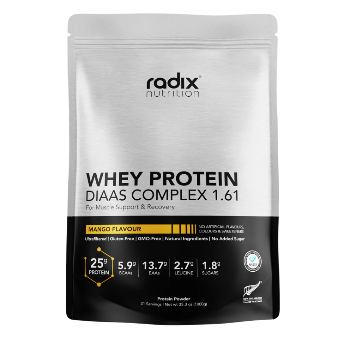 Radix Nutrition - Whey Protein DIAAS Complex™ 1.61 - Mango (1kg)