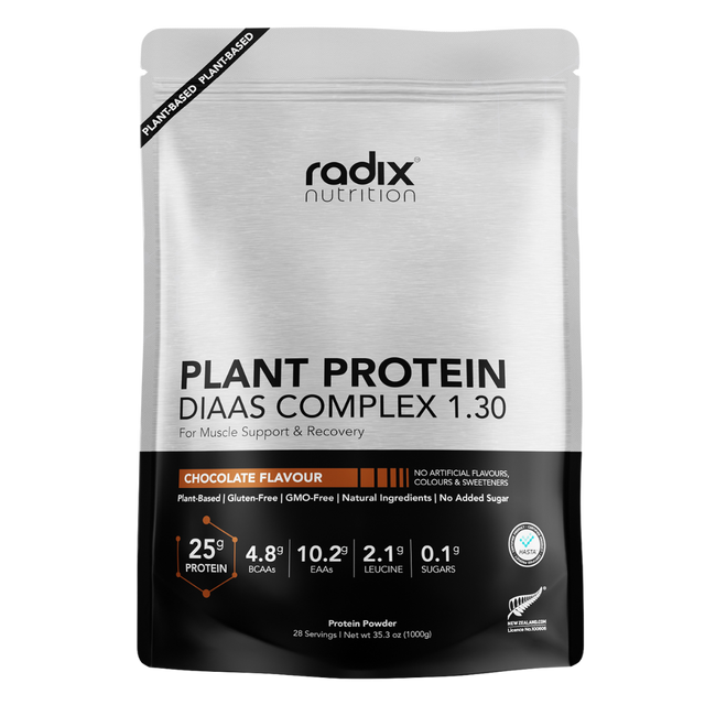 Radix Nutrition - Plant Protein DIAAS Complex™ 1.30 Bag - Chocolate (1kg)