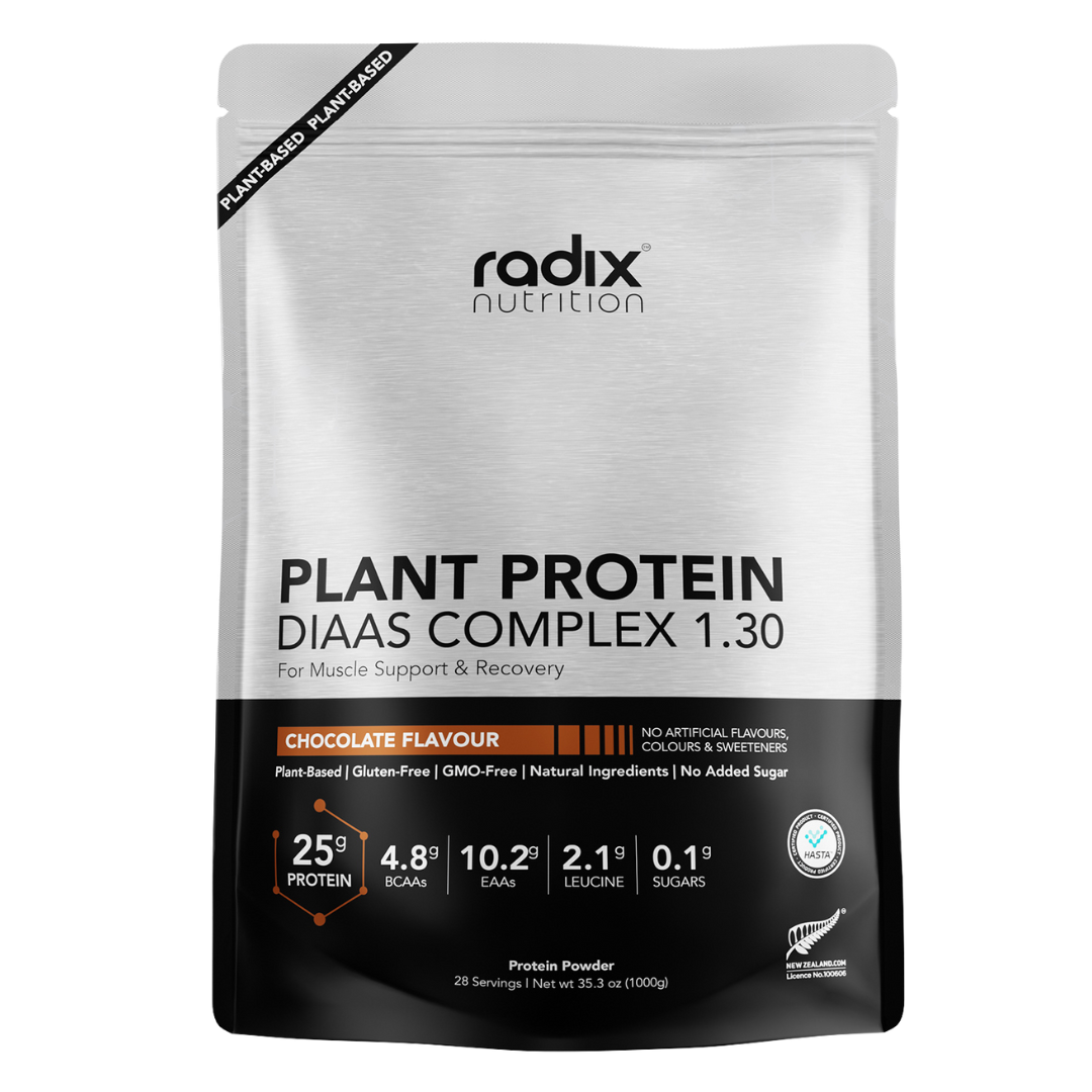 Radix Nutrition - Plant Protein DIAAS Complex™ 1.30 Bag - Chocolate (1kg)