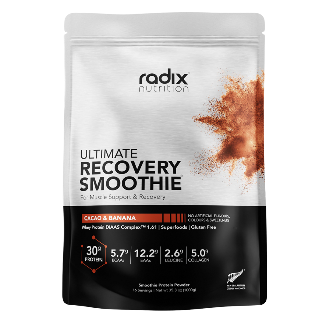 Radix Nutrition - Recovery Smoothie V2 Bag | Whey Based - Cacao & Banana (1kg)