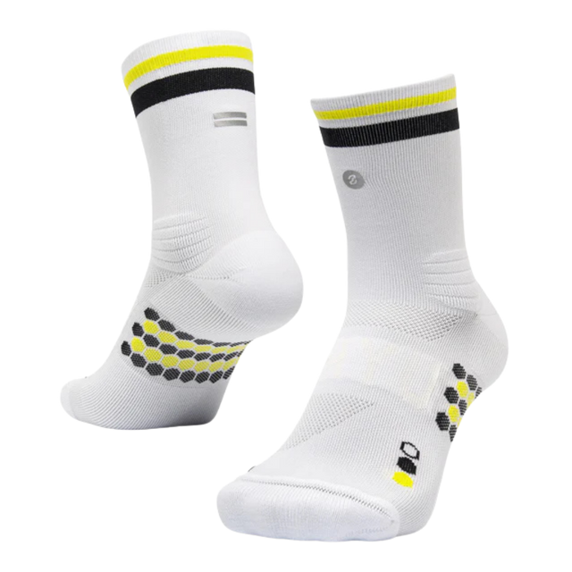SHYU - Racing Socks - White/Black/Honey