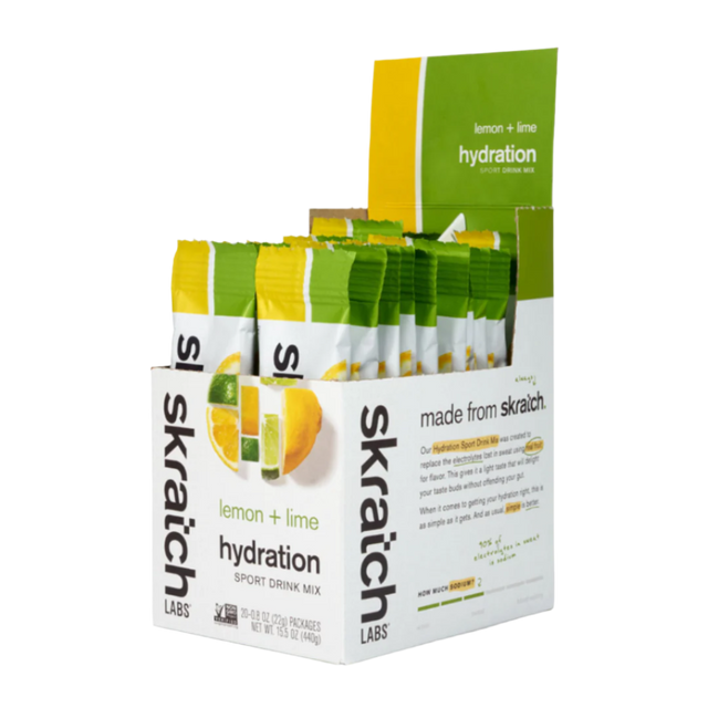 Skratch Labs - Sport Hydration Drink Mix - Lemon & Lime - Box