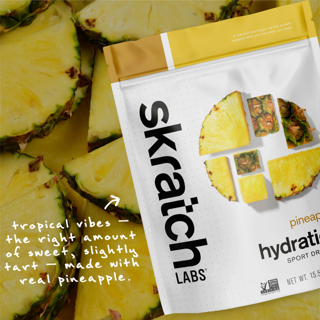 Skratch Labs - Sport Hydration Drink Mix Bag - Pineapple - Info