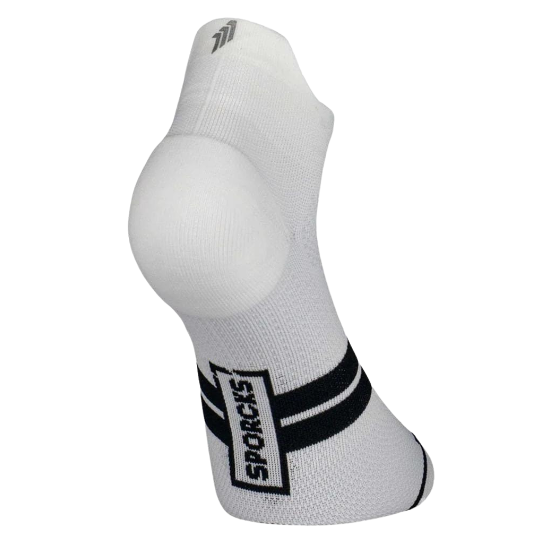 Sporcks - No Shown Running Sock - Noosa White (alt1)