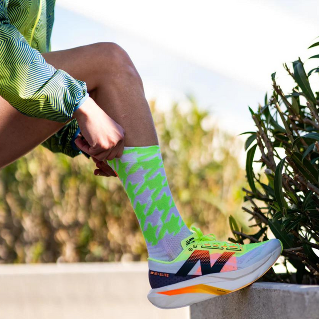 Sporcks - Running Sock - Flow Green (alt3)