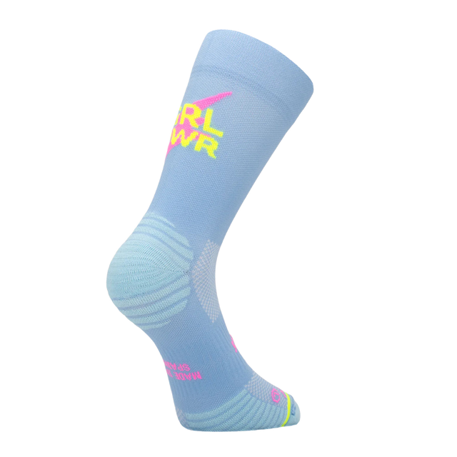 sporcks-running-socks-girls-power-blue