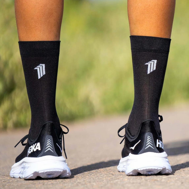 Sporcks - Seven Mile Running Sock - Black (alt3)