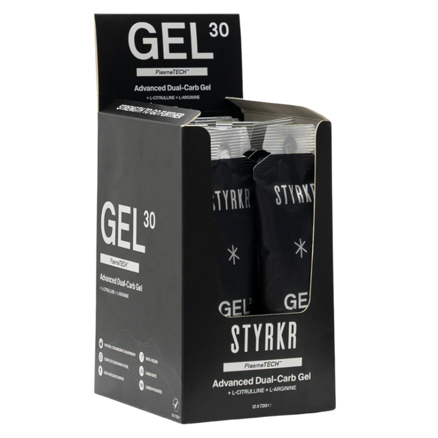 Styrkr - Energy Gels - Gel30 Dual-Carb - Box of 12