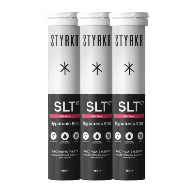 Styrkr - SLT07 Hydration Tablets - Mild Berry (500mg) - 3 Pack