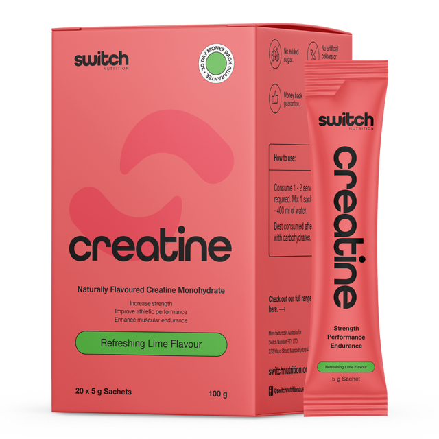 Switch Nutrition - Flavoured Creatine Sachets - Lime