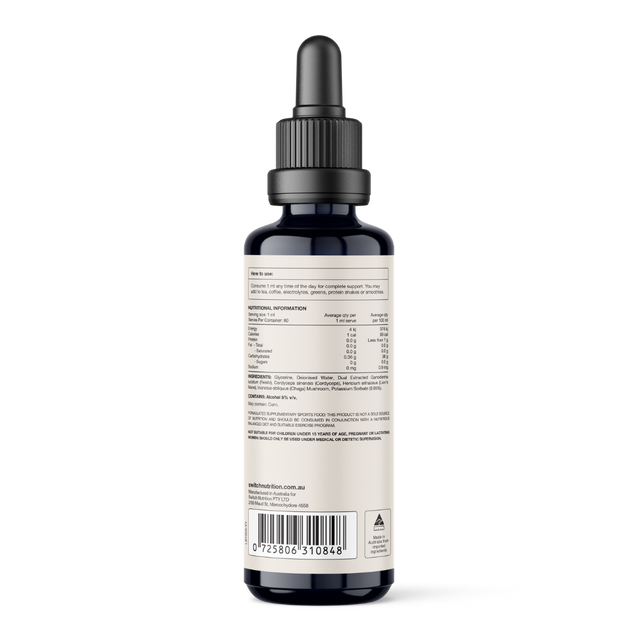 Switch Nutrition - Double Strength Liquid Mushroom Extract - Four Blend