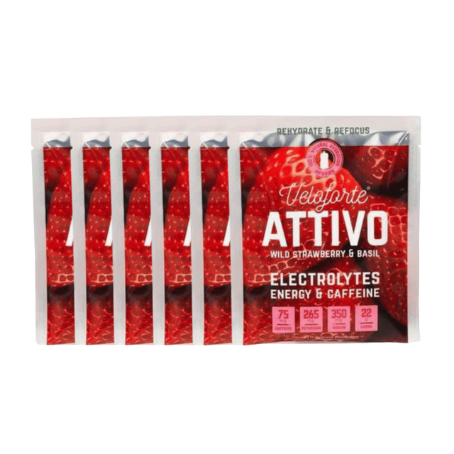 SALE | Veloforte - Attivo (Wild Strawberry & Basil) - Electrolyte Powder (BB 30.04.25)