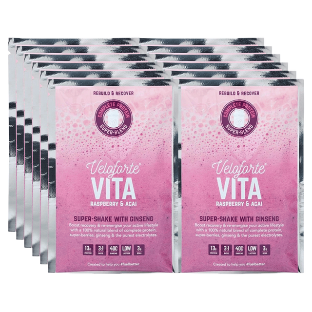 Veloforte - Vita (Raspberry & Acai) Protein Shake