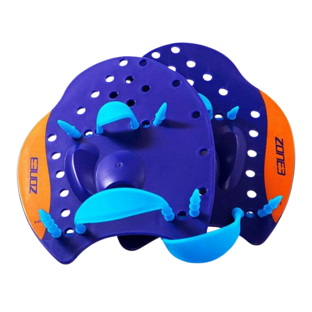 Zone3 - Power Stroke Paddles - Blue/Orange - Aid Station