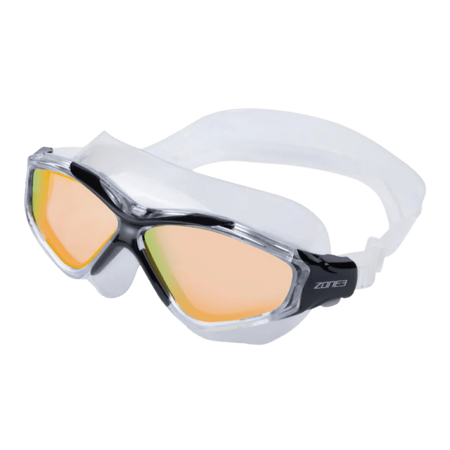 Zone3 - Vision Max Swim Mask - Clear/Black Mirror - Aid Station