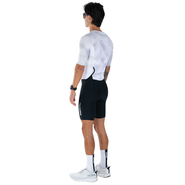 Zoot Mens Ultra Tri P1X Racesuit in Chrome, left side view