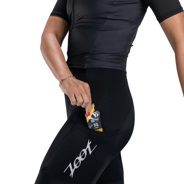 Zoot - Womens Core Tri Aero FZ Racesuit - Jet Black - Aid Station