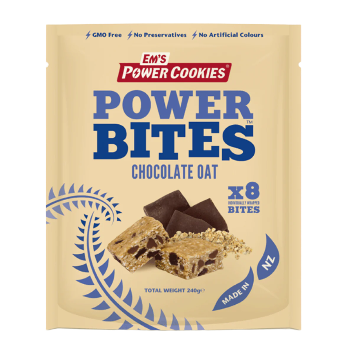 Em's Power Cookies chocolate Oat Power Bites