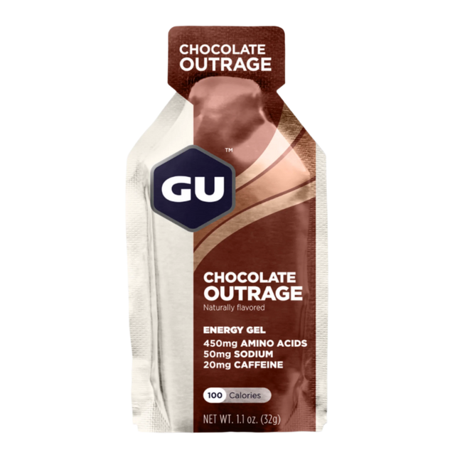 GU Energy Chocolate Outrage Energy Gel